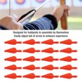 thumbnail image 4 of Plastic  Tails, 8mm Core 20Pcs Versatile Plastic Curved Improve Efficiency  Tails  for Training, 4 of 7