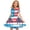 Multicolor N, variant on SGFCWSX Girls American Flag Dress Short Sleeve Round Neck A-Line Flared Holiday Casual Sundress Multicolor Size 4 Years