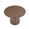 thumbnail image 2 of 47.24 inch Modern Dining Table for 4-8 Person, Multifunctional Wood Round Coffee Table, 2 of 7