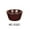 Chocolate, variant on Yanco NC-532BK 4 oz Fluted Ramekin, Black - 1.75 x 3.375 in. - Pack of 72