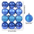 thumbnail image 3 of Christmas Ball Ornaments Set,Shatterproof Christmas Decorations Tree Balls,Xmas Decorative Balls Hanging Ornaments,24PCS Christmas Tree Ornament Pendant Party Supplies Tree Hanging Plastic Ball 3cm, 3 of 5