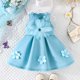thumbnail image 5 of Vestido de Cumpleaños para Niñas Color Sólido sin Mangas Correa de Hombro Vestido de Princesa para Niñas Falda Plisada de Moda, 5 of 9