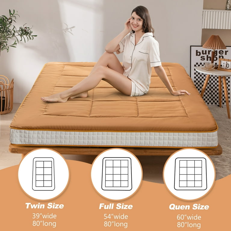 Floor mattress queen discount