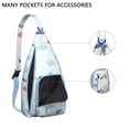 thumbnail image 2 of Strawberry Fruit Sling Bag Crossbody Backpack,Crossbody Sling Bag Trendy Sling Backpack for Women/Men for Travel Outdoor Activities, 2 of 4