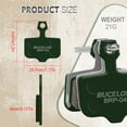 thumbnail image 5 of BUCKLOS Bike Disc Brake Pads-Bicycle Disk Brake Pads for Sram Avid Elixir E1 E3 E5 E7 E9 ER ER CR Mag Level TL T Sram XX X0 X7 X9 XXWC DB1 DB3 DB5 for Mountain Bike/Ebike/Road Bike/Scooter, 5 of 7