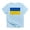 Sky Blue, variant on CafePress - Ukraine Flag T Shirt - Infant T-Shirt