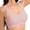 Light Purple, variant on Seamless Comfort Bras Solid Color T Shirt Bra Smooth Back Design Everyday Wear Support, S, Khaki