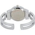 thumbnail image 3 of Blekon Collections 31mm Round Casual Metal Bangle Cuff Japanese Movement Fashion Adult Females Watch, 3 of 5