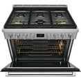 thumbnail image 5 of Electrolux Ecfd3668a 36" Wide 4.4 Cu. Ft. Free Standing Dual Fuel Range - Stainless Steel, 5 of 7