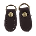 thumbnail image 1 of 2 Stü Zipper Zipper Reißer Imitation Leather Imitation Sewing For Clothes, Jacket, Coat, Luggage, Suitcase, Backpack Coffee, 1 of 8