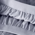 thumbnail image 7 of jtjvou Women's Floral Embroidered Tulle Maxi Skirt High Waist Flowy A-Line Long Skirt Fairy Elegant Mesh Skirt for Party Gray Free Size, 7 of 7