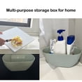 thumbnail image 2 of Xingzhi Smart Storage Solutions - Wall Hanging Storage Box For Any Need Compact And Practical ABS Hanging Trash Can Nordic powder 28*14*11cm, 2 of 6