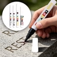 thumbnail image 2 of MOQIN 4PCS Golden Tombstone Marker Pen for Restoring Faded Grave Inscriptions, Quick Dry Gravestone Paint Pen, Mourning Stone Marking Pen, Waterproof & Weather-Resistant, 2 of 9