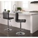 thumbnail image 2 of Bancos de Barra Cómodos Giratorios Ajustables HOMEMAKE FURNITURE BEGONIA Negro, 2 of 7