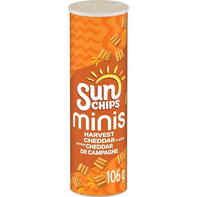 SunChips minis Harvest Cheddar flavour Multigrain Snacks