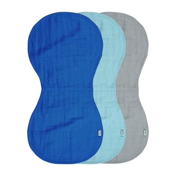 green sprouts Muslin Burp Cloths made from Organic Cotton (3pk)