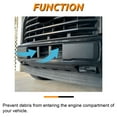 thumbnail image 3 of Front Bumper Cover Lower Grille Trim Panel Black For 2015-2017 for Ford F-150, 3 of 4