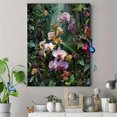 thumbnail image 4 of Orchid Botanical Canvas Print, Exotic Flower Wall Art for Living Room Bedroom Dining Room Bathroom Hallway Home Decor, 4 of 8