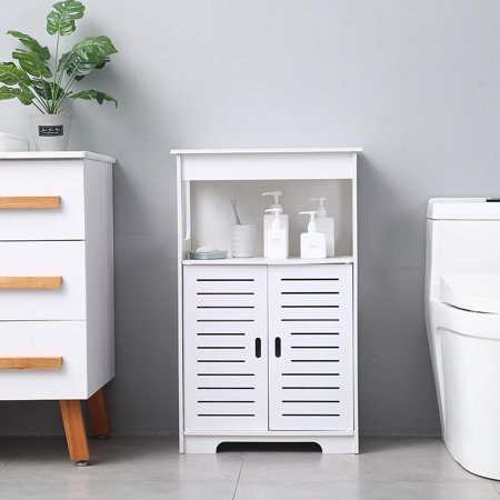 Ubesgoo Bathroom Floor Storage Cabinet Free Standing Kitchen