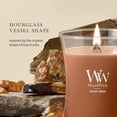 thumbnail image 4 of WoodWick Radiant Amber Medium Hourglass Scented Candle, 4 of 8