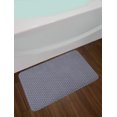 thumbnail image 2 of Victorian Bath Mat, Vintage Baroque Damask Inspired Composition Continued Oriental Motifs, Plush Bathroom Decor Mat with Non Slip Backing, 29.5" X 17.5", Slate Blue Champagne, by Ambesonne, 2 of 2