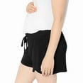 thumbnail image 7 of Kindred Bravely Maternity & Postpartum Lounge Shorts | Maternity Pajama Shorts for Women (Black, Small), 7 of 7