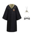 thumbnail image 1 of BATA DE Quidditch Unisex, ropa para hombres, mujeres, ancianos, niños, rojo, verde, bata mágica, corbata, traje de fiesta de mago, Halloween, 1 of 4