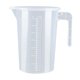 thumbnail image 4 of Taza medidora para repostería de restaurante, gran capacidad, fácil de verter, multifuncional, transparente 3500ml, 4 of 9