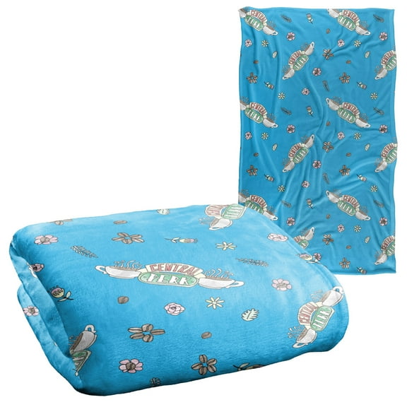 Friends Perk Pattern Silky Touch Super Soft Throw Blanket 36" x 58"