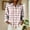 Red, variant on NTACZA Womens Tops Valentine's Day Red Business Casual Button Up Shirt Heart Print Dressy formal Woman Shirts L