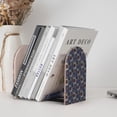 thumbnail image 6 of Lsque Boho Style Sunflowers Design Printed Wood Bookends,Non-Skid Bookend for Shelves,Heavy Duty Support Bookends,Non-Slip Foam Pads for Office, Home, and Library,1 Pair, 6 of 8