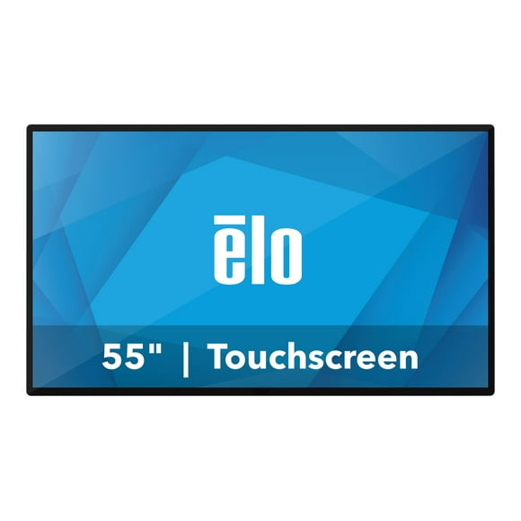 Elo 5503L - Écran LCD Rétroéclairé par DEL de Classe Diagonale 55 Pouces - Affichage Numérique - avec Écran Tactile (Tactile Multiple) - 1080p 1920 x 1080 - Noir