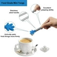 thumbnail image 2 of Mini pinzas de silicona de 5 uds, pinzas para alimentos con forma de mano de 5 pulgadas, pinzas coloridas para niños pequeños para servir alimentos, cubitos de hielo, frutas, azúcar, barbacoa Ormromra WMXL-131, 2 of 7