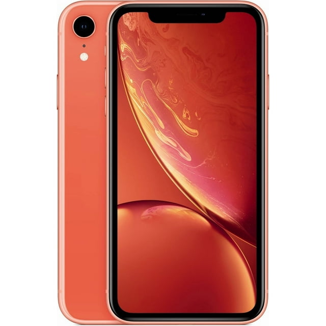 Refurbished Apple iPhone XR - 256GB – Coral – 12MP Rear & 7MP Front Camera - Fully Unlocked Smartphone - Excellent Condition