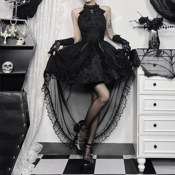 Korean Mesh Skirt Middle Single Layer Gauze Skirt Versatile One Layer Perspective Black Long Skirt for Women