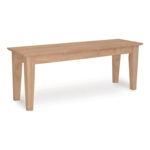 International concepts shaker bench discount