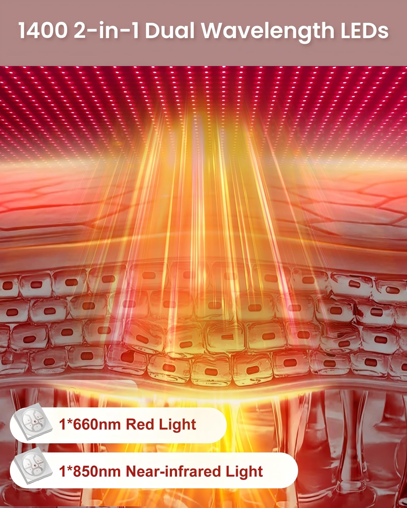 Red Light Therapy Mat for Body 74"x33", 1400pcs Full Body Infrared Red Light Therapy Blanket with Dual-Wavelength LEDs (660nm&850nm), Pulse Modes, Timer & Intensity Control