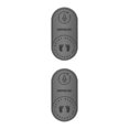 thumbnail image 1 of Yuarrent Exercise Skipping Mat High Density Anti Yoga Buffer Pad Mat  Cushion Slip Gris Grueso 6mm 2piezas, 1 of 1