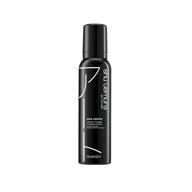 Shu Uemura Awa Volumen Mousse Voluminizadora | Mousse para el cabello para cabello fino | Agrega volumen máximo y cuerpo duradero | Con control flexible y sujeción media | Para peinados voluminosos