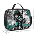 thumbnail image 2 of My Hero Academia Lunch Bag, Insulated Lunch Bag for Women Men Lunch Box Container Bag Reusable Lunch Tote Bag for Office, Work, Beach, Travel, Picnic, 2 of 7