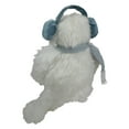 thumbnail image 5 of Northlight Plush Sitting Yeti with Earmuffs Christmas Figure - 18" - White and Blue, 5 of 5