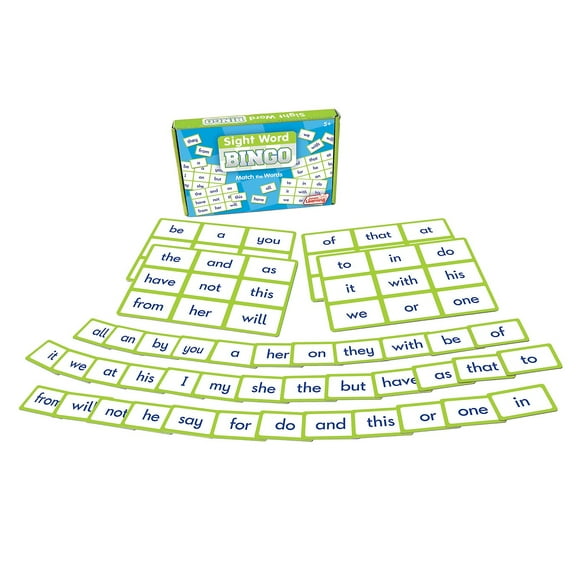 Junior Learning - Sight Word Bingo Learning Educational Game