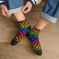 thumbnail image 3 of Fuzoiu Dragon Scales Print Adult Socks, Crew Moisture-wicking Socks, Unisex Cushion Crew Socks,Casual Sports Ankle Socks, 3 of 7