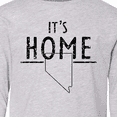 thumbnail image 4 of Inktastic It's Home- State of Nevada Outline Distressed Text Long Sleeve Youth T-Shirt, 4 of 5