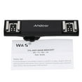 thumbnail image 6 of Andoer Dual Hot Shoe Flash Speedlite Bracket Splitter for 7DII 70D 5DR 5DRS 5DIII 6D DSLR Camcorder, 6 of 6