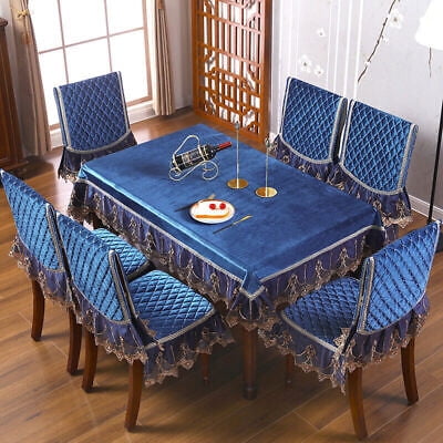 

AYZM Tablecloth Cushion Cover Wedding Dining Table Rectangular Table Covers