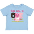 thumbnail image 3 of Inktastic Owl 1st Birthday Cute 1 Year Old Girl Girls Baby T-Shirt, 3 of 5