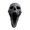 Gray, variant on Gothic Screaming Skull Sculpture, Spooky Skull Statue for Shelf Desk and Bookshelf Decor, Gothic Skeleton Head Figurine, Halloween Home Accent, 3D Skull Collectible for office Man Cave Decor