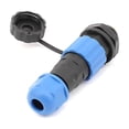 thumbnail image 3 of SD13 13mm 4 Pasadores 4P Brida Impermeable Aviación Cable Conector Enchufe, 3 of 3