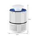 thumbnail image 2 of Lámpara Inicio asesina de mosquitos LED Insect Fly Zapper Bug Trap Catcher Night Light JShteea Para estrenar, 2 of 7